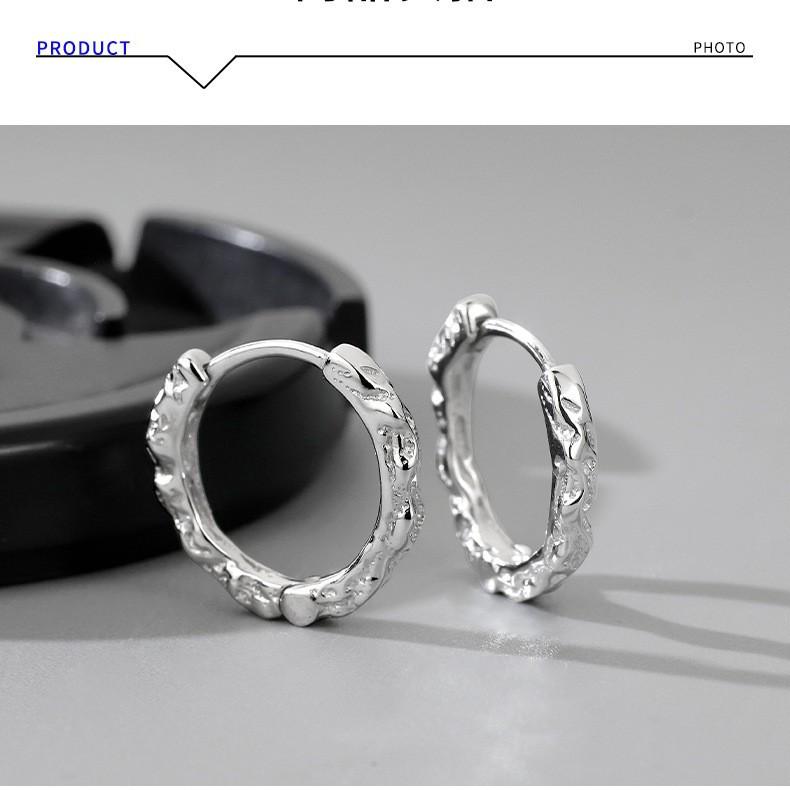 Trendy Irregular Men's Earrings - 2025 High-End, Cool and Simple Design