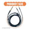 Quality Upgrades Headphone Cable Compatible for T1T2 T5 D7100 Headphone Durability 1/8inch to 1/4inchStereo Cable