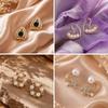 Pretty Pairings 12 Pairs Earrings Set for Women with Jewellery Box | Stylish Stud, Pearl, Drop & Designer Earrings |