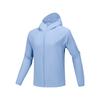Lightweight Breathable Outdoor Sports Jacket With Hood Men Jackets Matte-Light-Blue P225M188-05CA