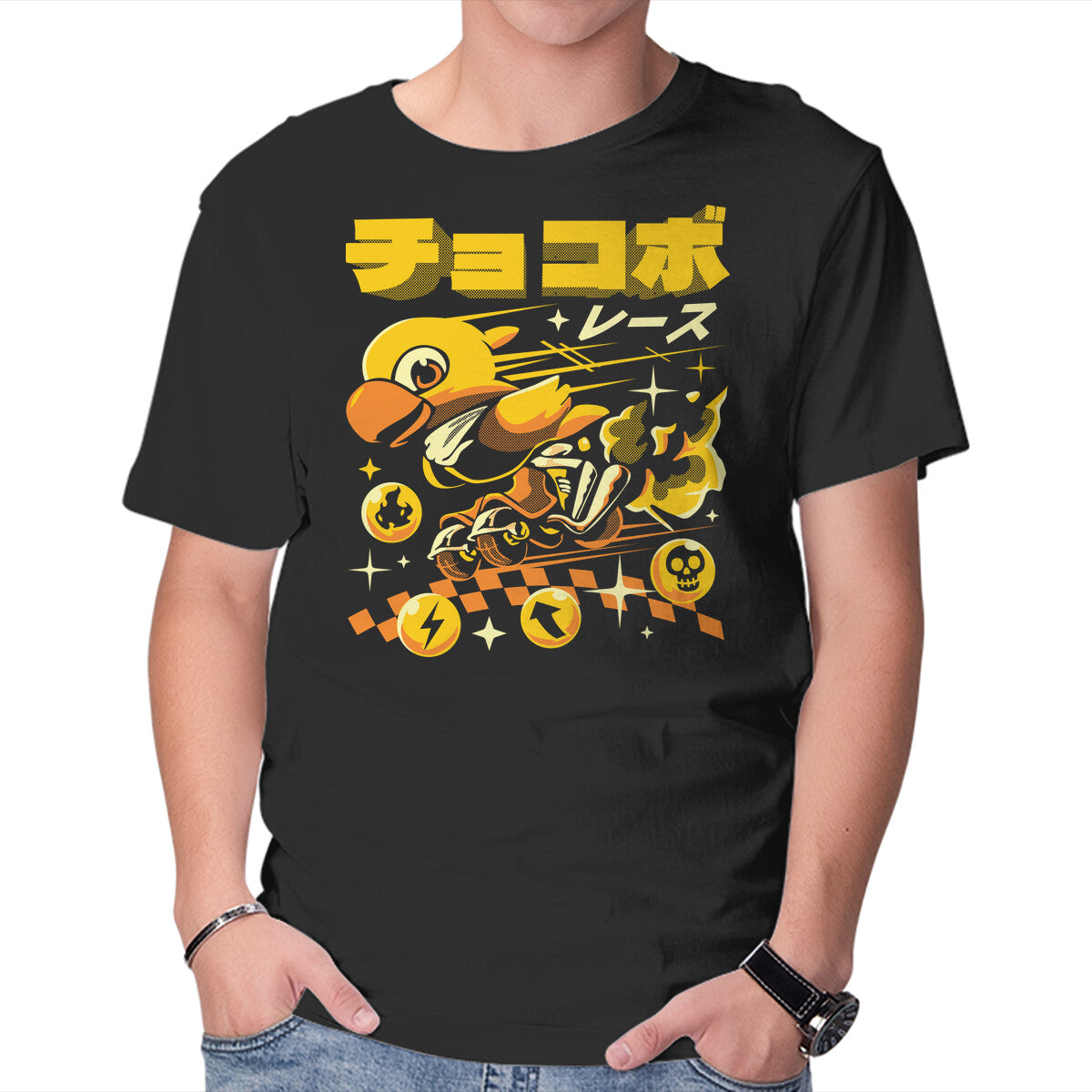 Unisex Crew Neck T-Shirt Cutie Speedster Graphic Short Sleeve Casual Tee L