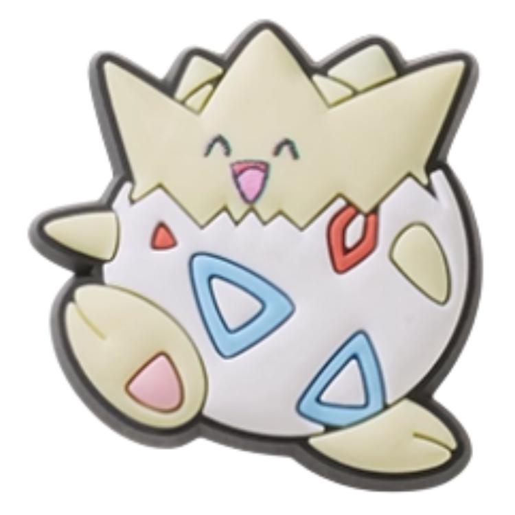 

Crocs Pokémon Pokebi PVC Shoe Accessories Unisex Beige F бежевый