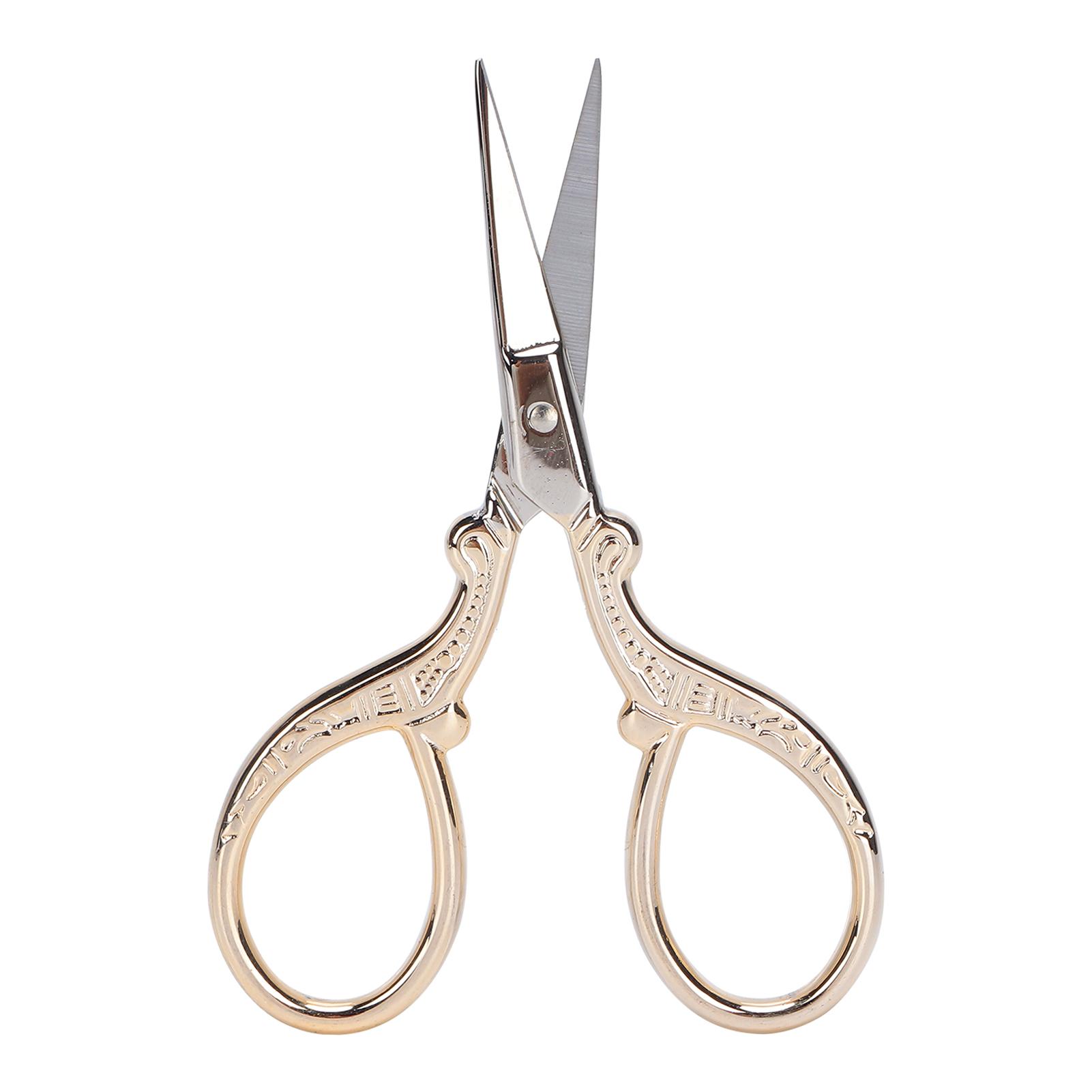 

Embroidery Scissors Stainless Steel Small HandMade Sewing Shears for Paper Cutting Arts Crafts