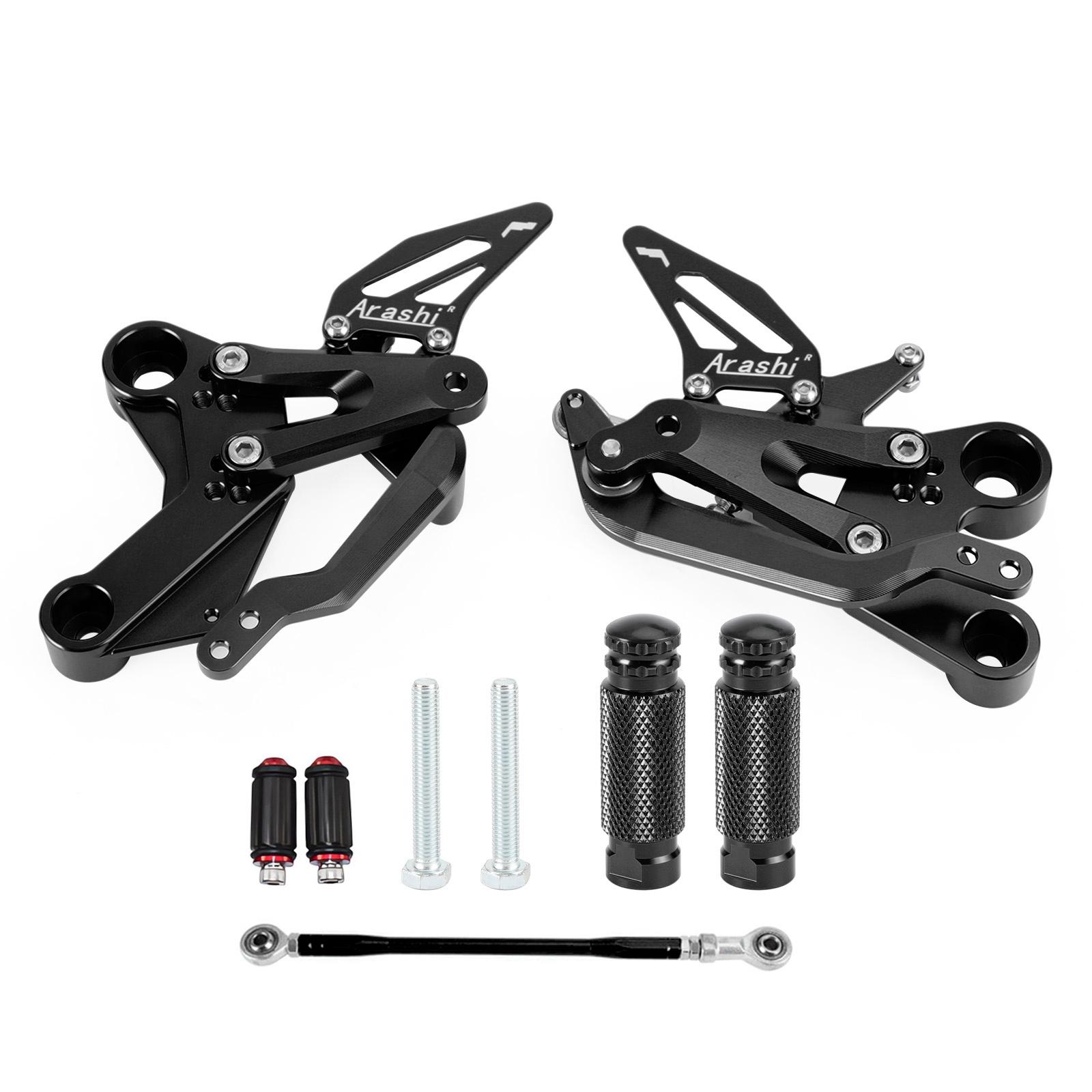 

CNC Aluminum Rearsets Footpegs Fits KTM Duk 790 890 2018 2019 2020 2021 2022 чёрный