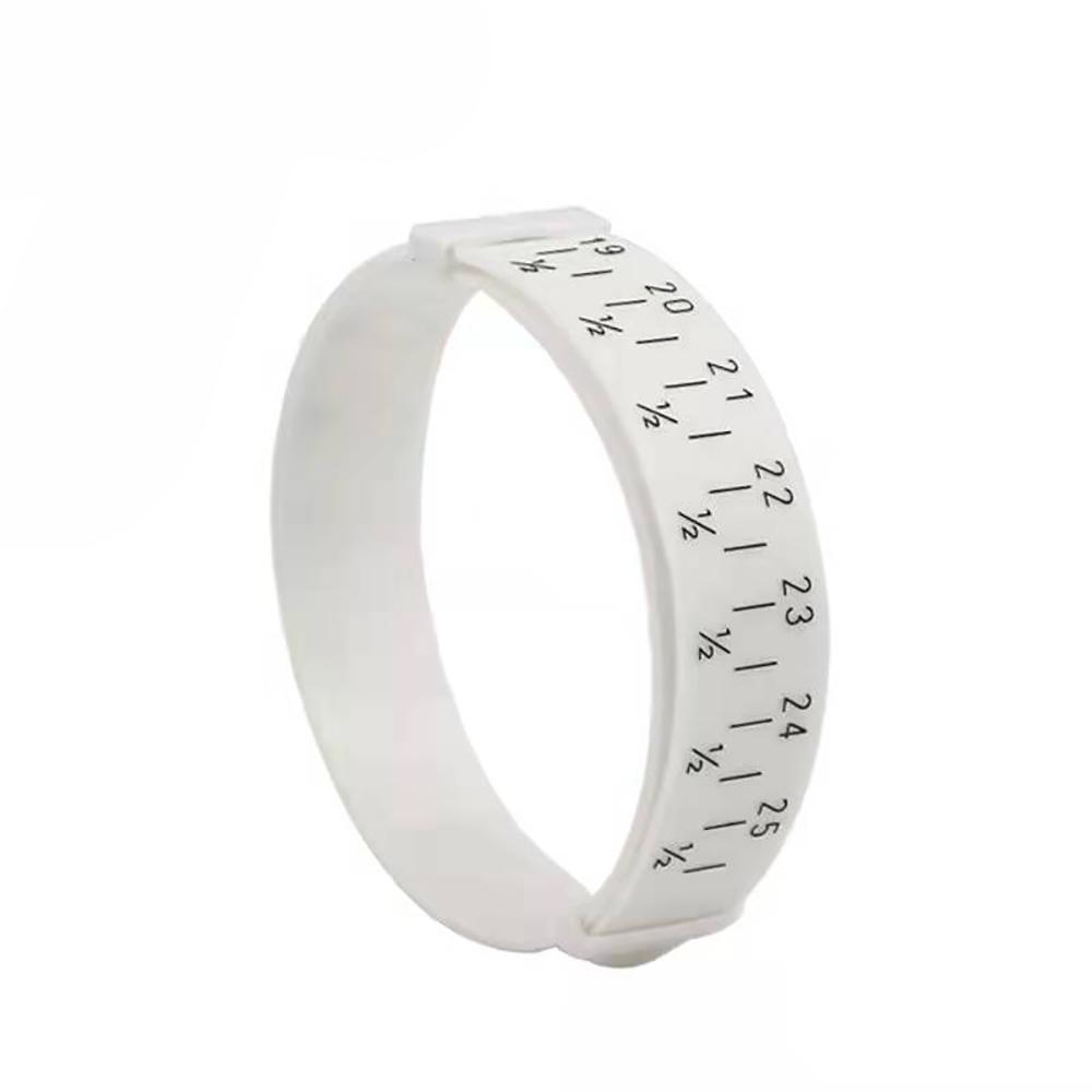 ABS Plastic Bracelet Bangle Gauge Sizer 15 to 25cm Jewelry Measuring Tape Wrist Size Tool Jewellery Bracelet Making Tools