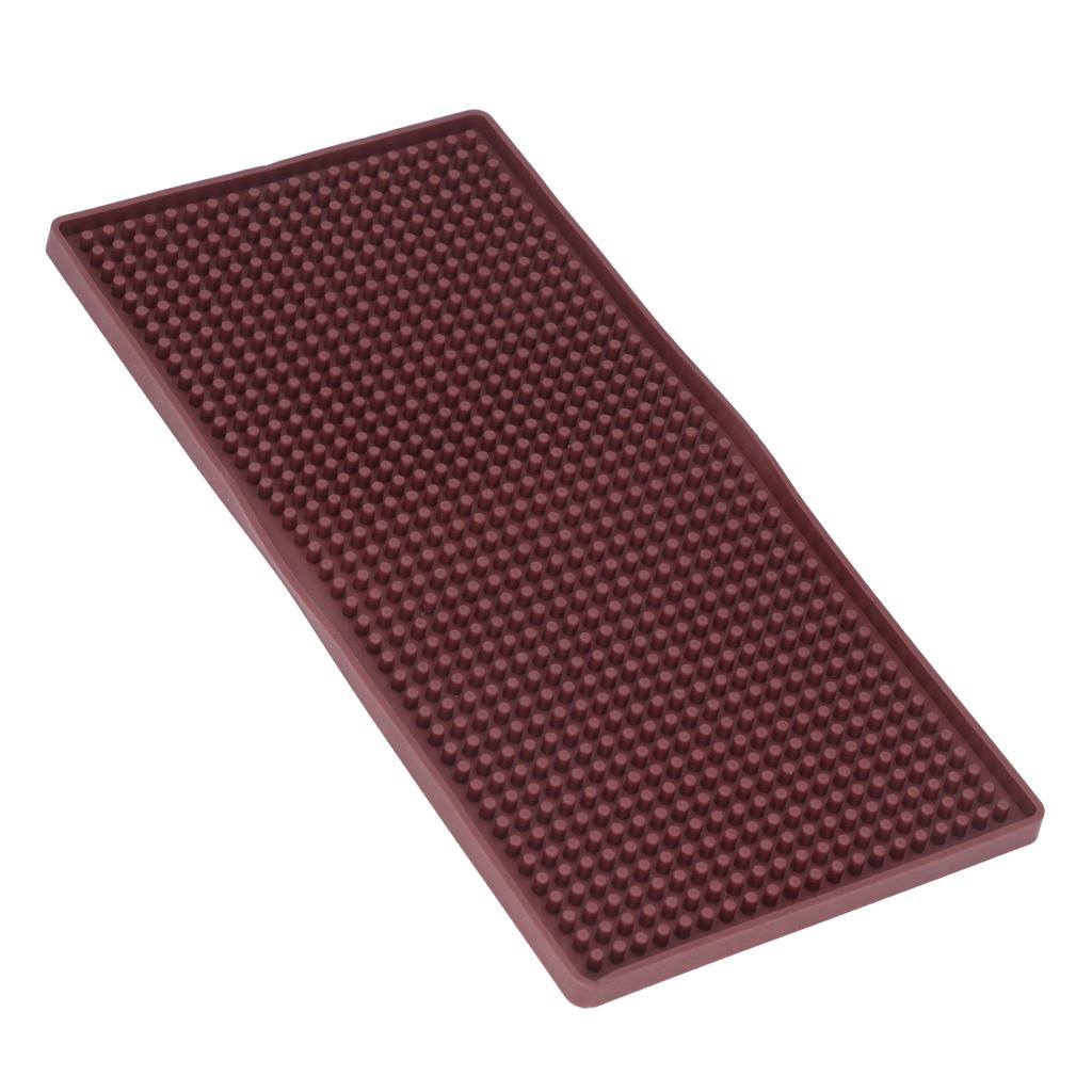 Bar Mat Premium Food Grade Silicone Heat Resistant   Odorless Nonslip Soft Flexible Coffee Bar Mat