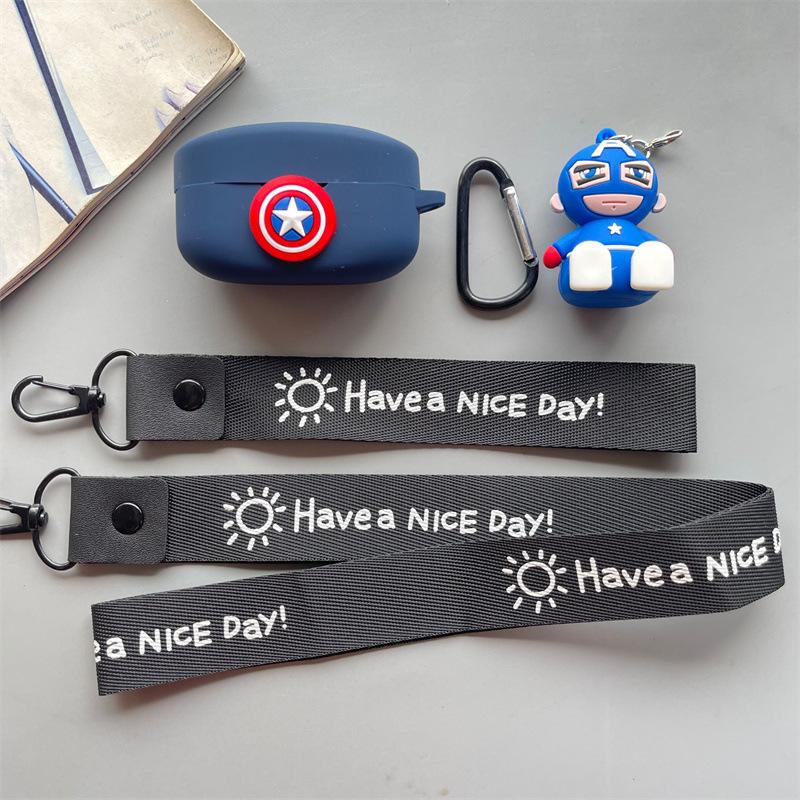 Applicable OnePlus Nord Buds 1r Bluetooth Headset Case Noise Cancelling Bean Cartoon Silicone Soft Case