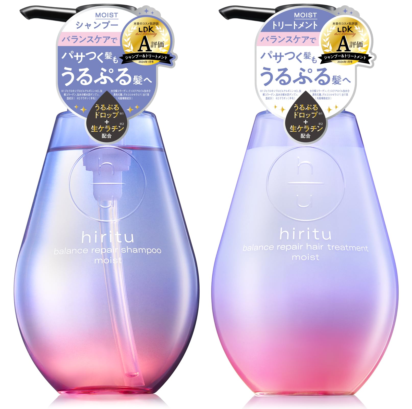 

Hiritu Balance Repair Шампунь и Набор для ухода за волосами 410 мл Абрикос Жасмин Омолаживает сухие волосы [Увлажняющий] каждый, & Аромат, фиолетовый