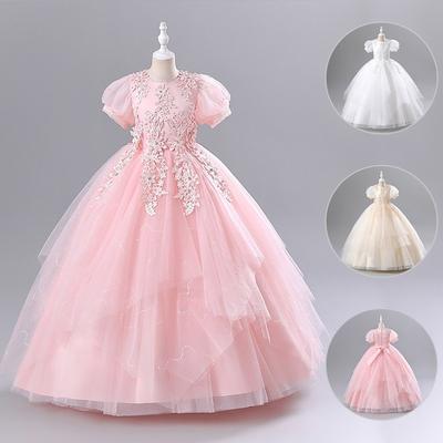 Girls Princess Gown Performance