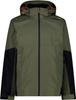 CMP Zip Hood Detachable Inn.Jacket (32Z1837D) Olive/black