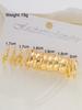 12/48pcs Bohemian Gold Color Metal Earrings Set For Women Fashion Pearl C-Shape Stud Earrings Daily Party Jewelry Festivals Gift