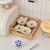 Cartoon Bear Ceramic Dishes Mini Condiments Appetizer Plates Snacks & Dipping Sushi Soy Sauce Vinegar Saucer Kitchen Tableware