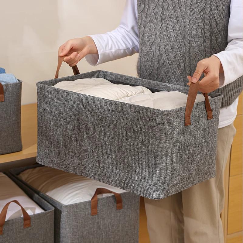 Foldable Large Capacity Cationic Fabric Drawer Organizer for Clothes and Pants
