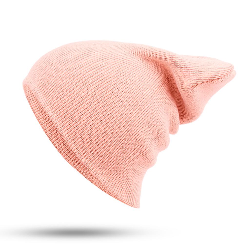 Men Women Couple Spring Autumn Solid Color Casual Fashion Wool Hat Creative Hat Cap Beanie