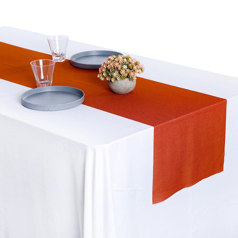 Effulge Chiffon Table Runner Romantic Sheer Table Runners for Wedding Party Bridal Baby Shower Birthday Holiday Decorations