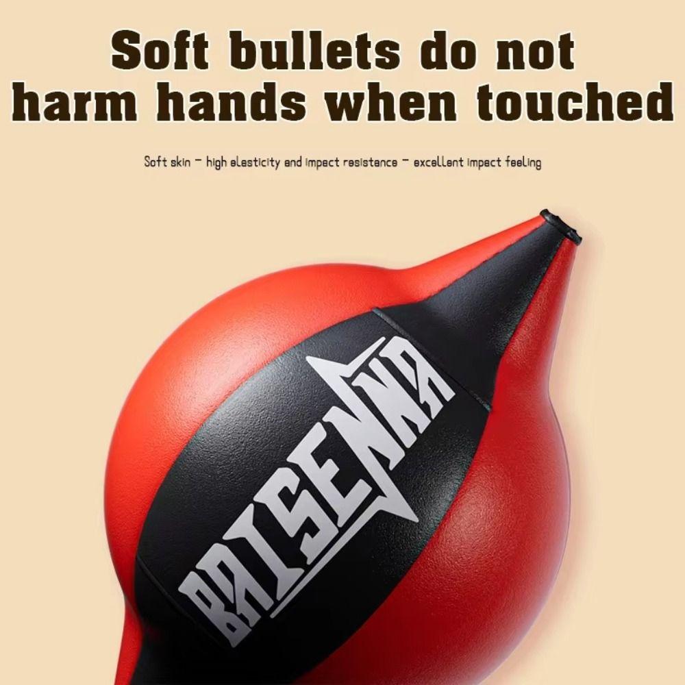 PU-Leder Trainings-Boxsack Muskelaufbau Reaktions-Geschwindigkeitsbälle Boxen Speedball Muay Thai