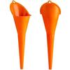 Annurssy Multi-Function Plastic Long Neck Oil Funnel - for All Automotive Oils Lubricants Engine Oils Water Diesel Fuel Kerosene and Other Liquids (4