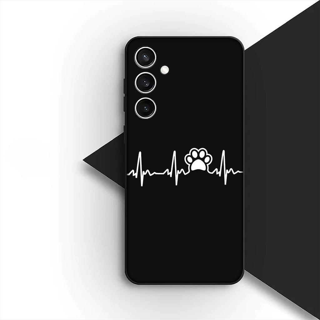 Cat Cute Dog Paw Wallpaper Phone Case for Apple iPhone 17 Pro XS Max Air 6 7 8 Plus 5 + SE 2022 SE2 16E 8+ Protective Cover