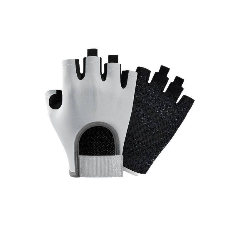 Womens Lightweight Half-Finger Gym Gloves Fitness Training Yoga Weightlifting Breathable Anti-Slip Grip S M L