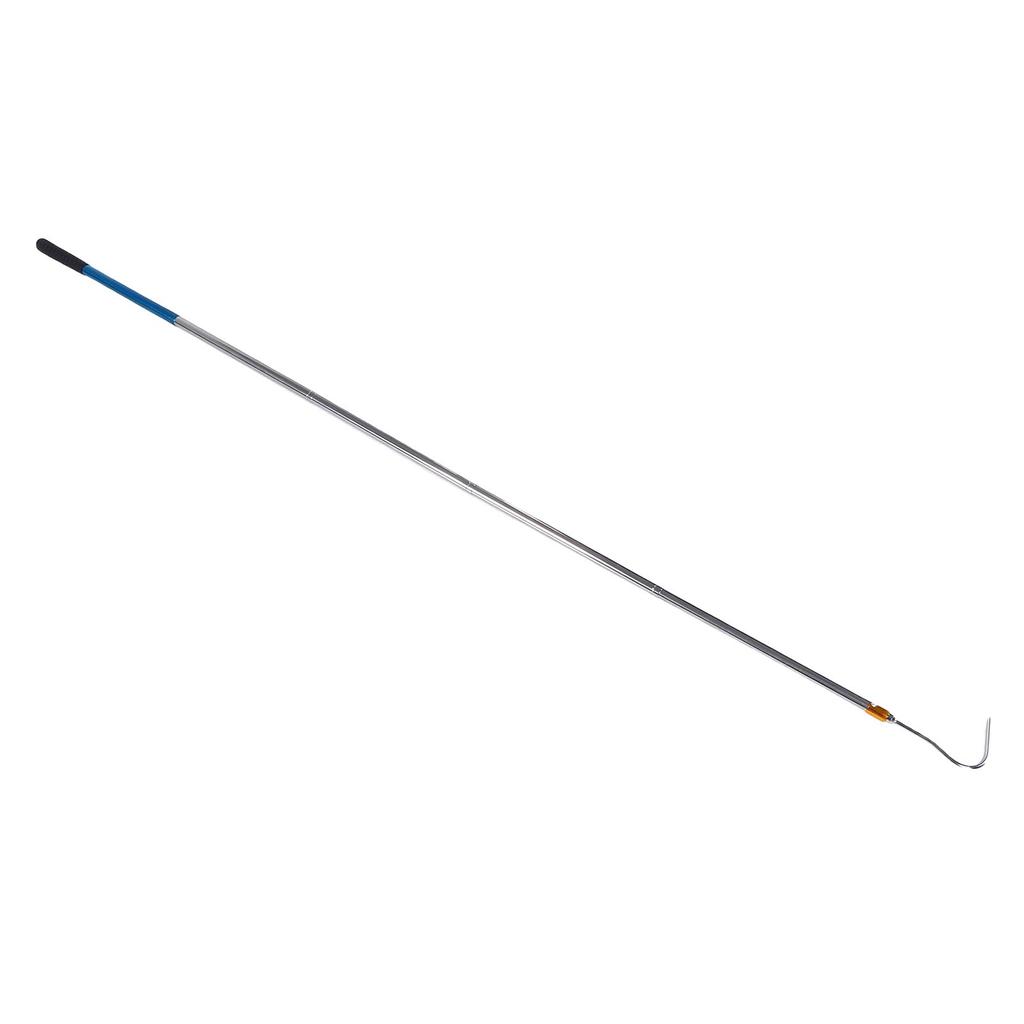 Attic Pull Down Hook 62.6in Metal Telescopic Ladder Door Stairs Puller for Garage Door Rolling Door