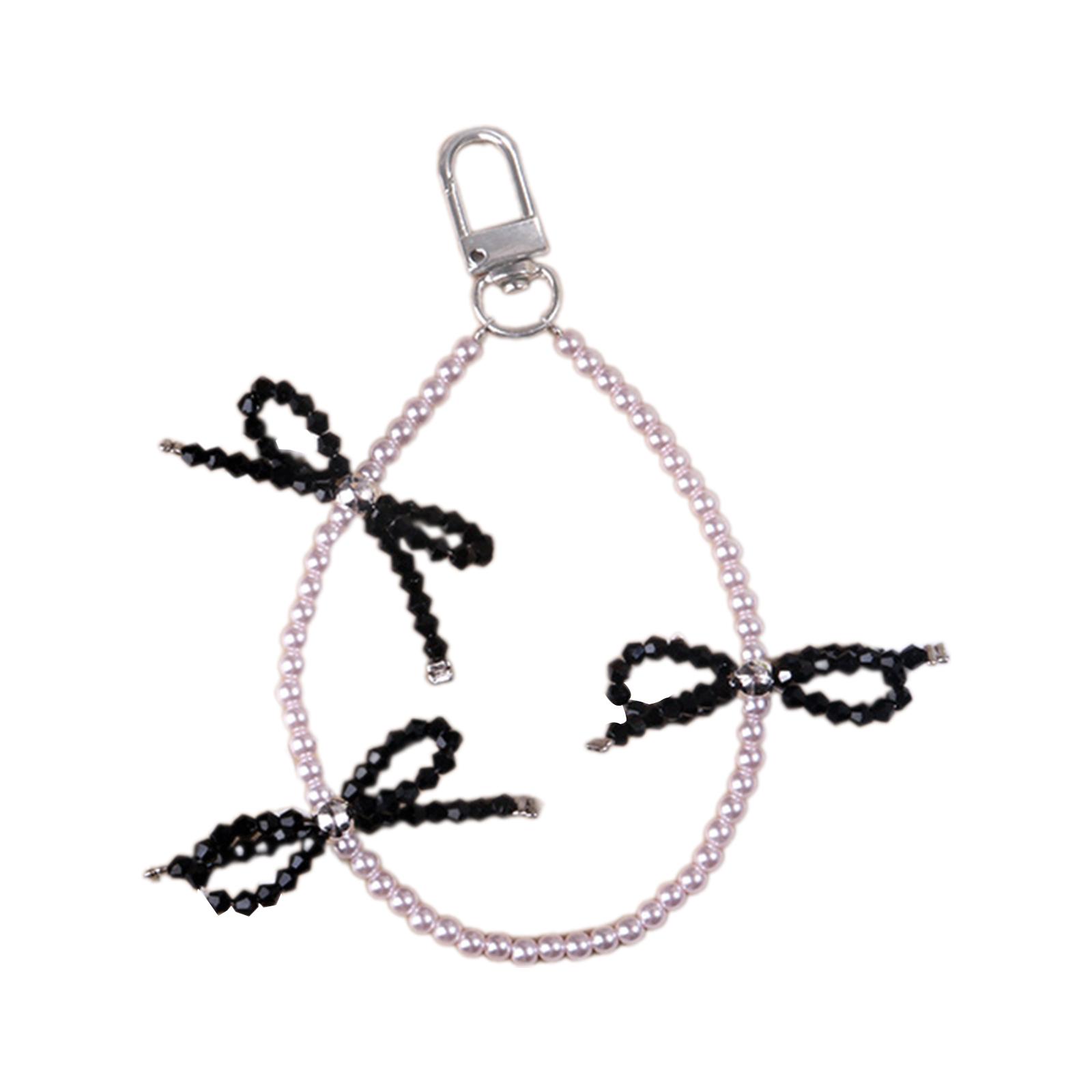 

Милый брелок с бантом из бисера, кулон, милые подвески, украшения, брелок для ключей, подвеска для кошелька, сумки, рюкзака, сумки розовый