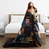 Charlie Kirk Bootleg Blankets Flannel Summer Breathable Warm Throw Blanket for Sofa Bedroom Bedspread