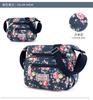 2024 New Nylon Ladies Messenger Bag Zipper Design Shoulder Bag Bandolera Mujer Printed Flower Girl Student Phone Shoulder Bag
