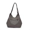 Women's Shoulder Bag Large Capacity Tote Bag Contrast Color Stitching Canvas Bag