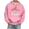 Men's Print Hooded Sweatshirt Long-Sleeve Casual Pullover Hoodie Hooded Sweatshirt