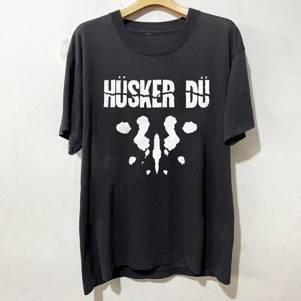 

Trend Husker Du Band Black Cotton Shirt FULL size S5XL MI925 Unisex T-Shirt S