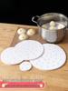 Food-Grade Disposable Steamer Paper for Baozi and Mantou - Round Kitchen Mat
