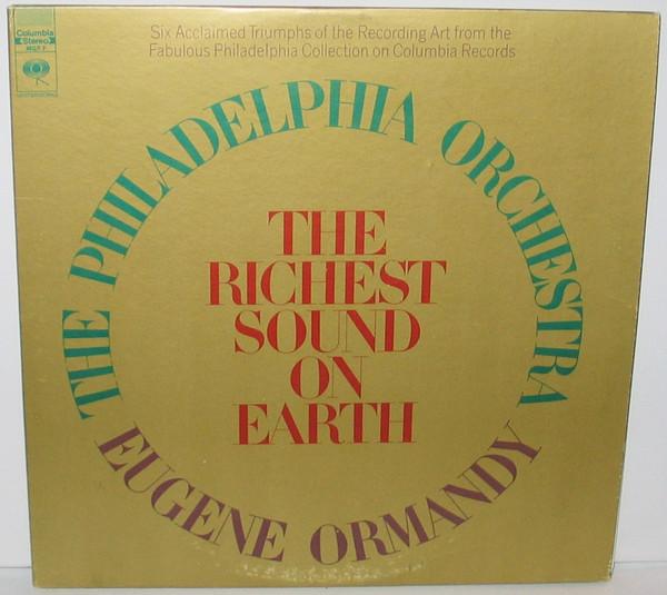 

LP Record EUGENE ORMANDY / THE PHILADELPHIA O - The Richest Sound On Earth MGP7 Columbia Master US Classical Used