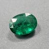 Certified Natural Zambian Green Emerald 11.25 Ct Oval Cut Loose Gemstone