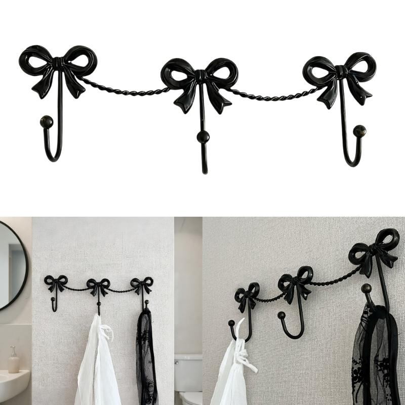 Stylish Wall Mounted Hook with Invisible Screws for Hanging Coat and Bags Strong Load Capacity Metal Clothes Hanger