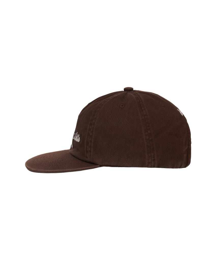 Yunibeoseugameonteu Vtg Typo 5-Panel Washing Cap_Brown