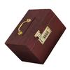 Vintage Wood Treasure Money Bank Coin Bank with Lock Security Code Money Box Treasure Box for Children