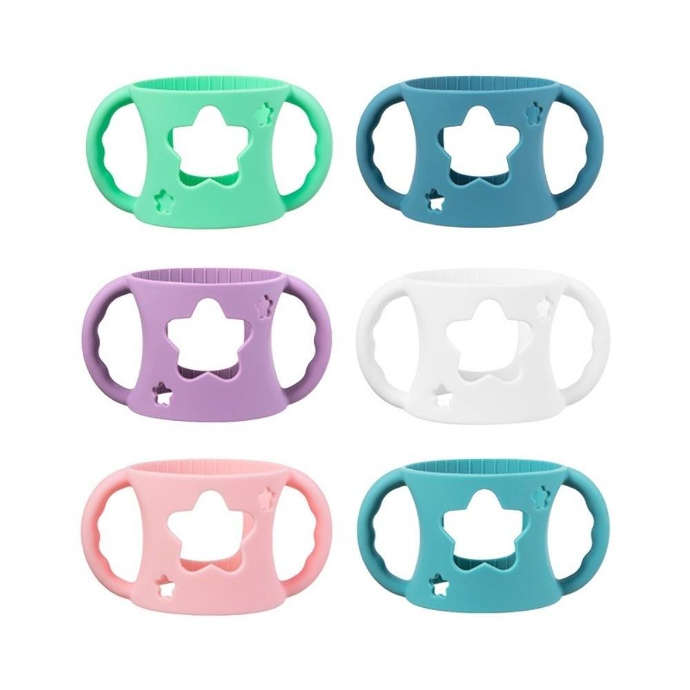 Soft Elastic Baby Bottle Cover Silicone Handle Sleeve for Dr Brown Bottles Baby Feeding