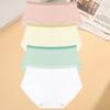 4Pcs/Set Women's Seamless UnderwearCotton Triangle Pants Double-layer Crotch Lady Sports Panties Comfortable Underpanty