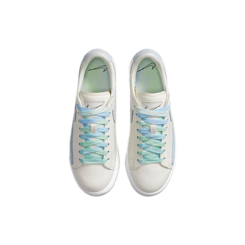 Nike Blazer Low Lx 'Sail Celestine Blue' Women's Sneakers Skateboard Shoes CZ8688-146