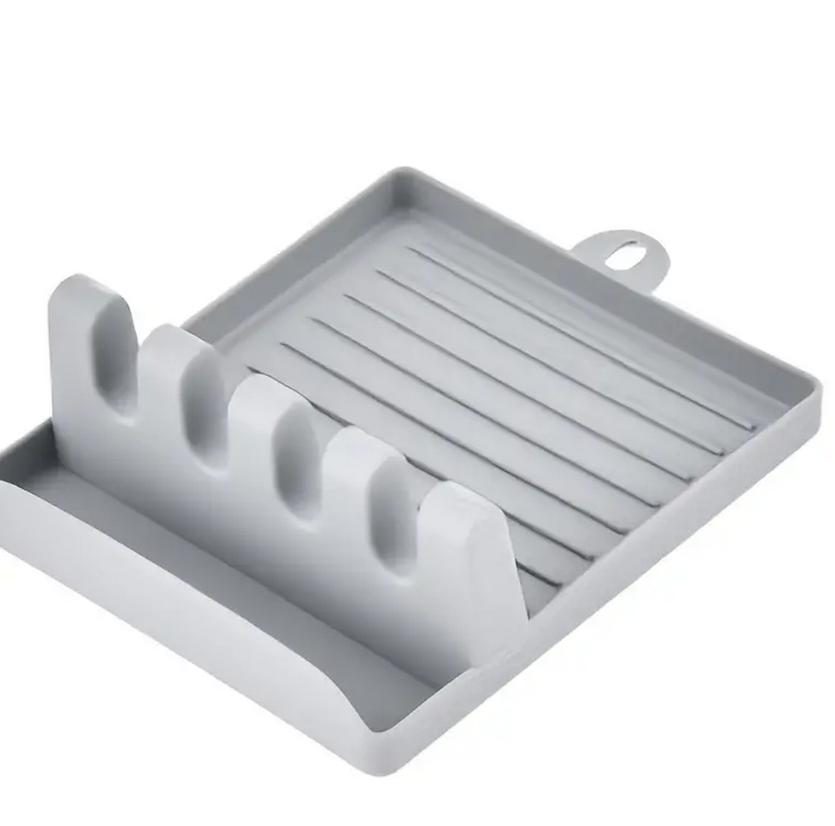 Veelzijdige keukenorganizerset Wandgemonteerde opbergruimte voor spatels, deksels van pannen, eetstokjes en soeplepels, duurzaam plastic