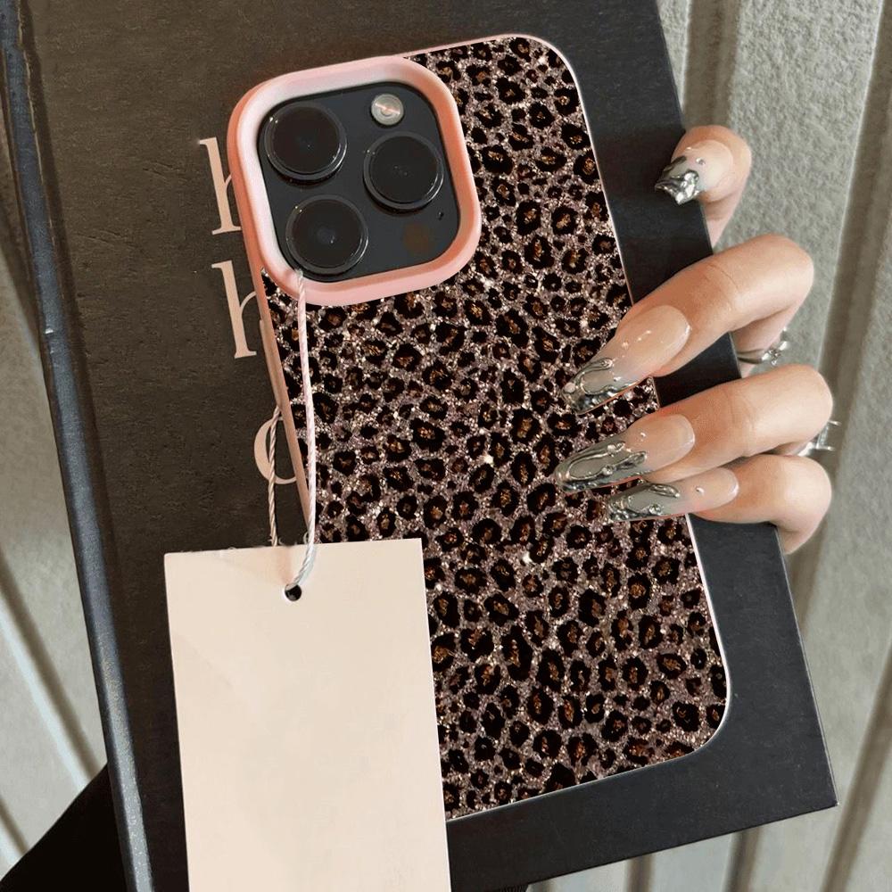 

HOT Luxury Leopard Print Cool Lichee leather pattern Phone Case For Samsung A57 A36 A26 A07 A55 A25 A24 A15 A14 A05S A05 4G 5G Samsung A04e