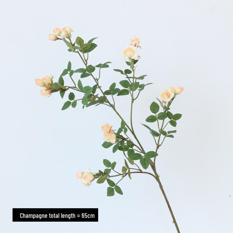 Silk Rose Artificial Flowers for Home and Hotel Decor