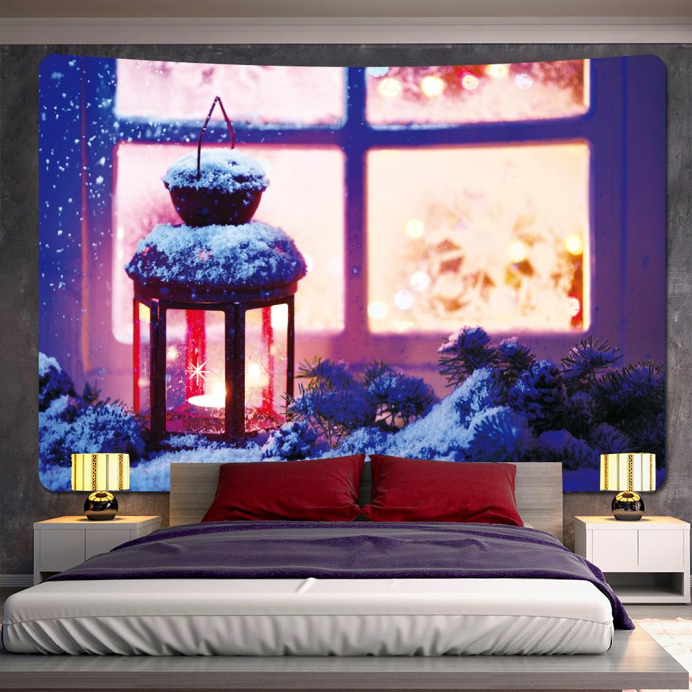 Home Art Decor Backdrop Christmas Tree Wall Tapestry Bohemian Living Room Mandala