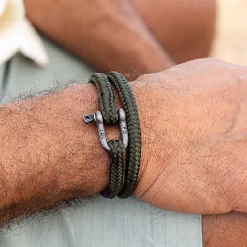 PIG & HEN Salty Steve Bracelet - Army X Vintage