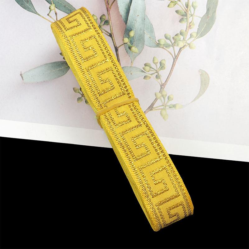 2cm Ethnic Style Colorful Jacquard Lace Ribbon for Curtains and DIY Clothing Accessories