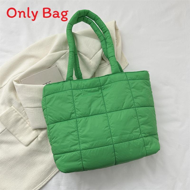Pu Quilted Square Shoulder Bag For Women With Large Capacity And Urban Style