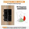 3 In 1 Automatic Self Closing Door Hinges with Positioning 90 Degrees Integrates Spring Hinge Door Closer and Door Stopper