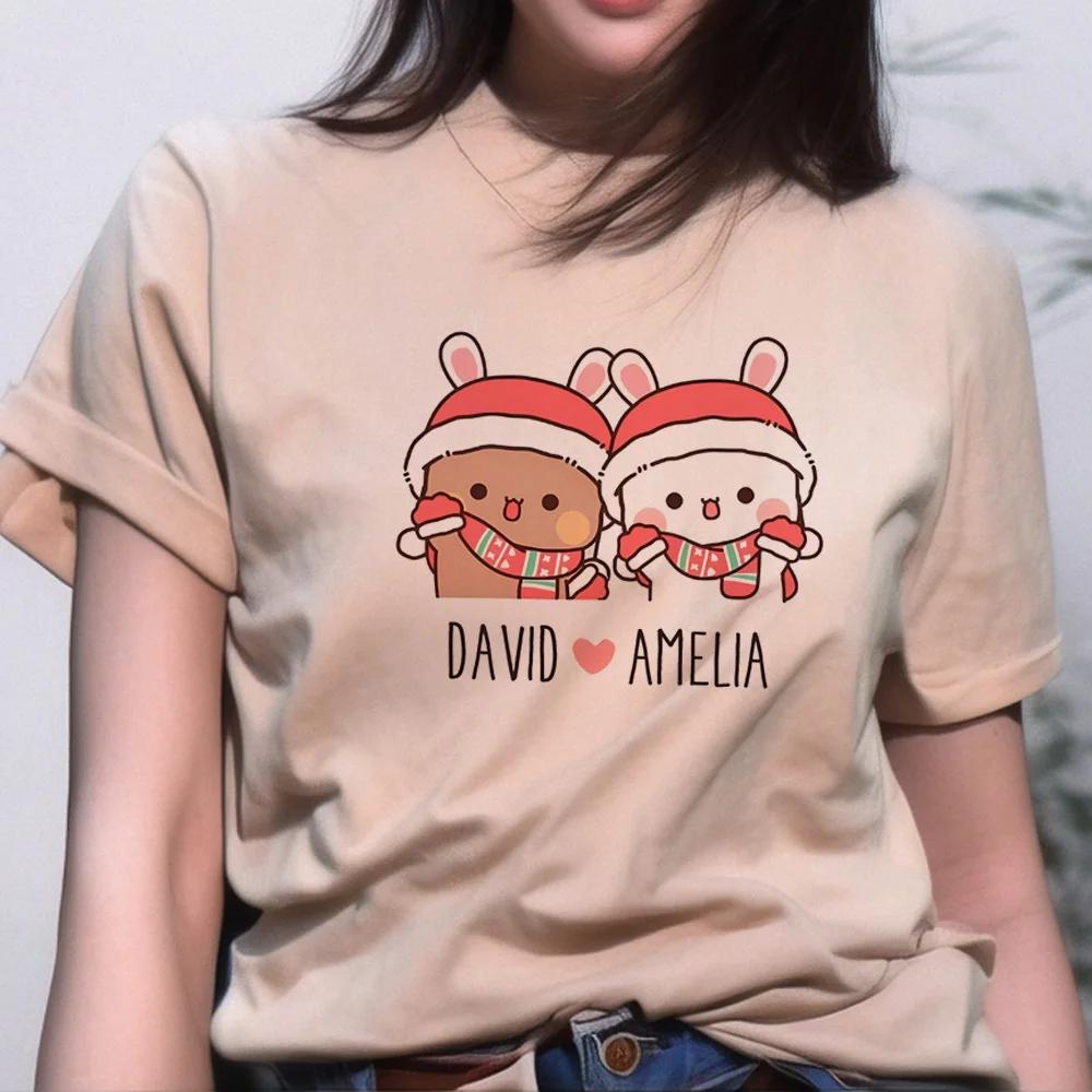 Bubu And Dudu Fashion 2024 Lässiges T-Shirt Damen Designer Top Damen Streetwear Unisex T-Shirt