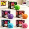 Jouets Squishy Balle Boîte Surprise, Forme Fleur Visage Mignon Doux Non Collant Jouet à Presser Anti-Stress pour Bureau Maison & Adultes