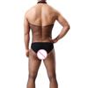 Männliche Fantasy Sex-Unterwäsche Gay Sissy Bodystockings Offener Schritt Jumpsuit Herren Erotische Lingerie Fetisch Bodysuit Männliches Sexy Kostüm